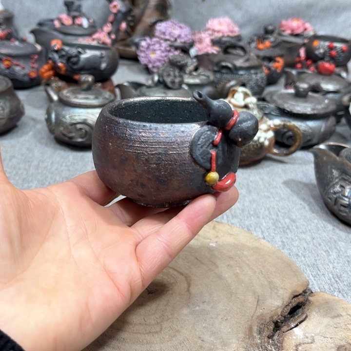 垚焱阁柴烧茶器福利