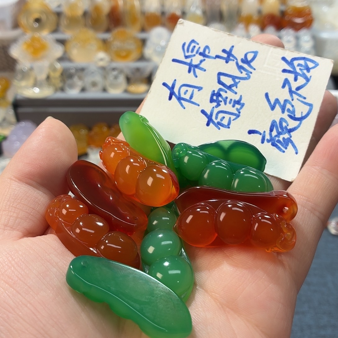 玛瑙/玉髓未镶嵌吊坠(不含链)