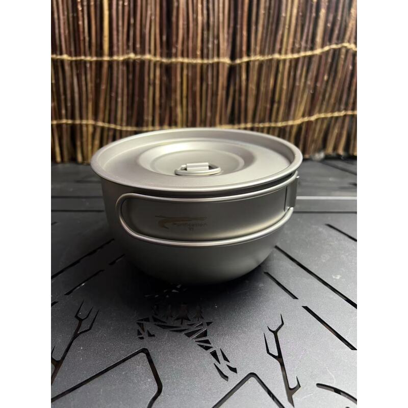 清货 钛 带把手小奶锅 1L、8cm*15cm