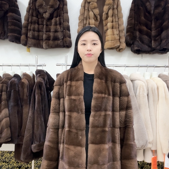 咖啡横排75衣长cm