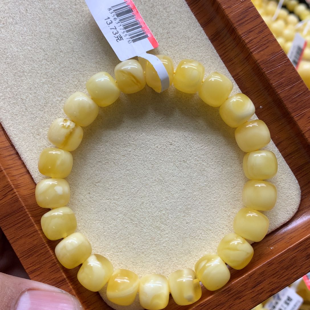 蜜蜡手链未镶嵌蜜蜡