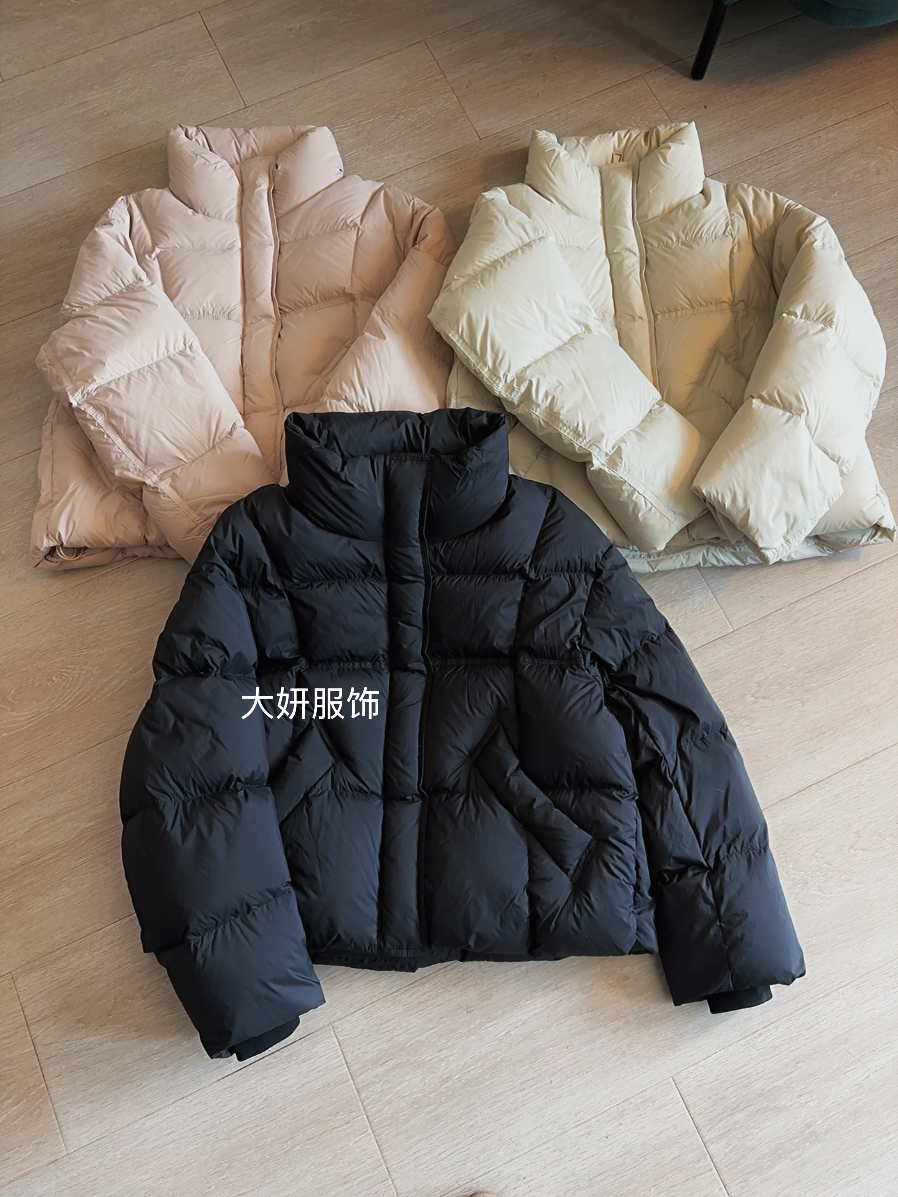 暖洋洋立领。95白鸭！简约大气保暖加厚休闲显瘦立领羽绒服