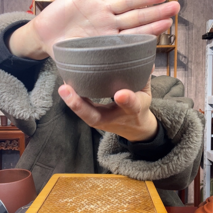 茶杯紫砂用****2原矿紫砂杯