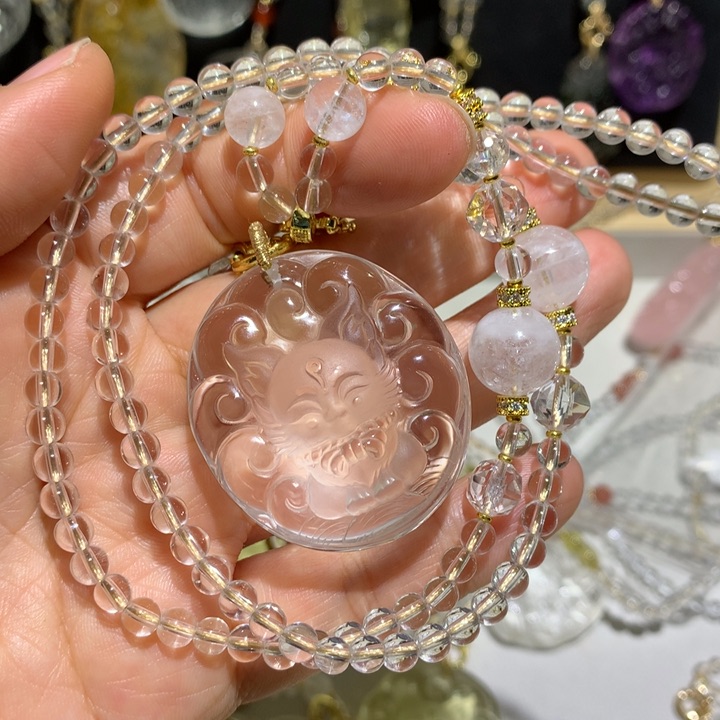 水晶颈饰未镶嵌?****ᐝ