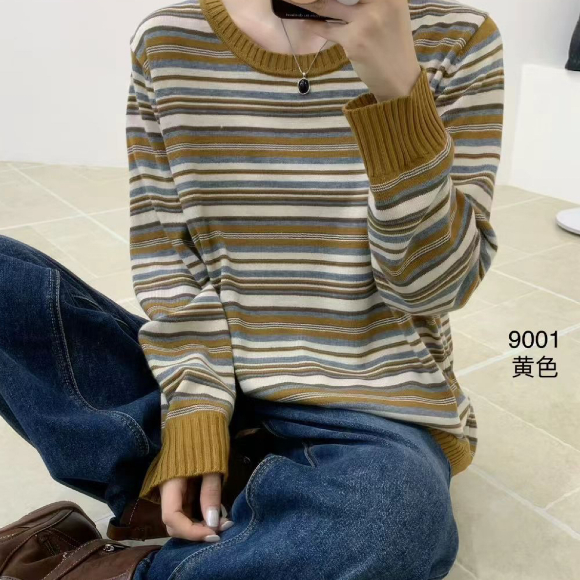 大码针织衫胖妹妹
