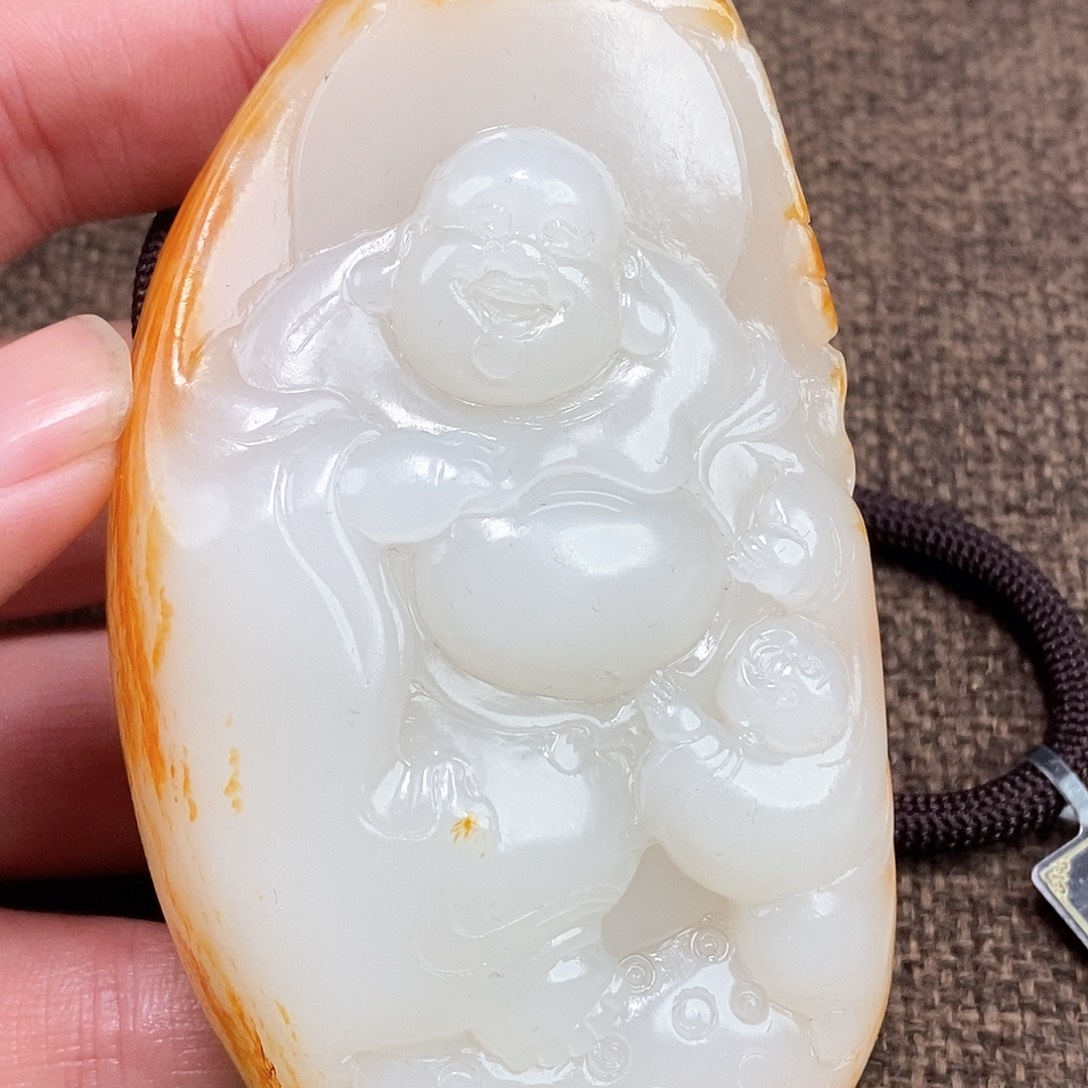 和田玉挂件未镶嵌