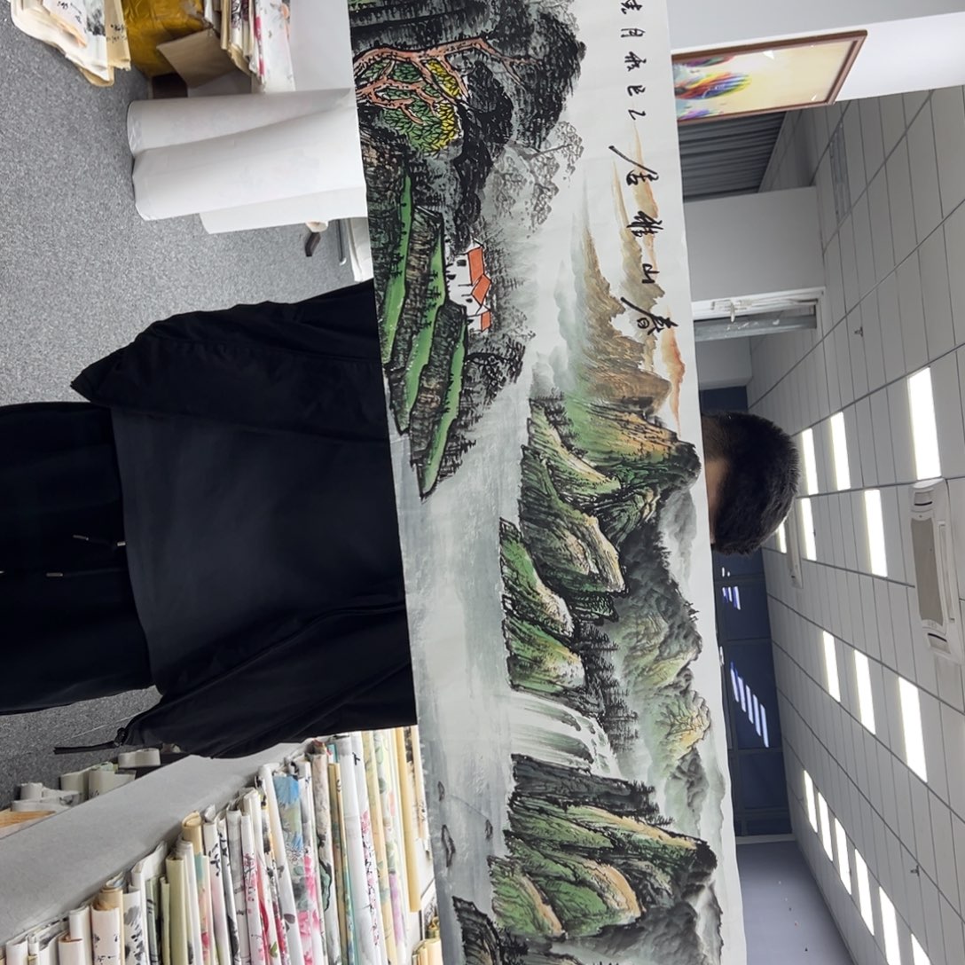 国画纯手绘字画宣纸