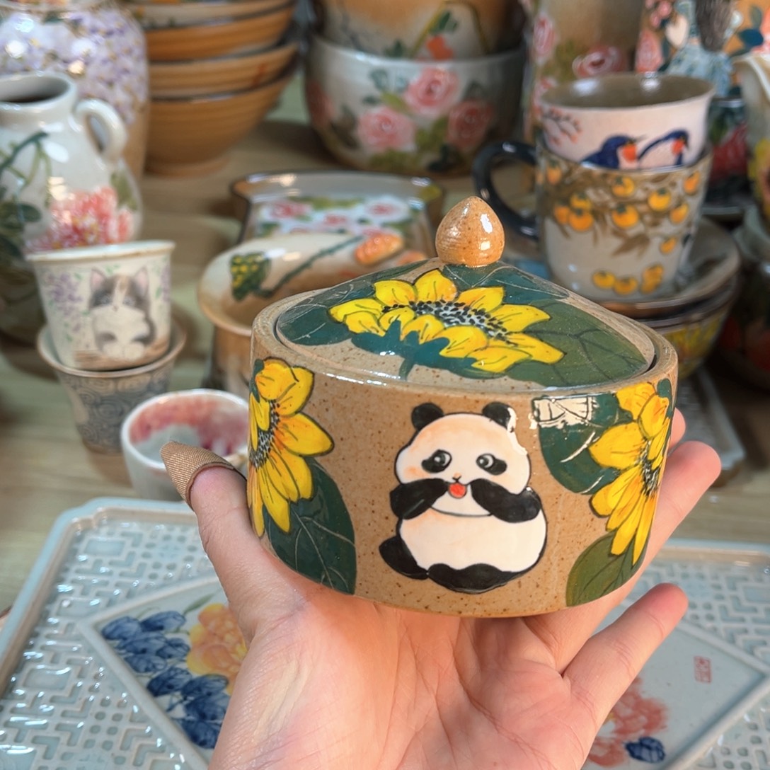 景德镇手工手绘杯