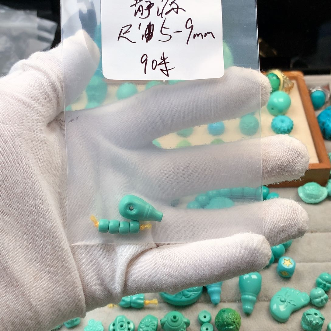 湖北原矿5-9mm珠子三通