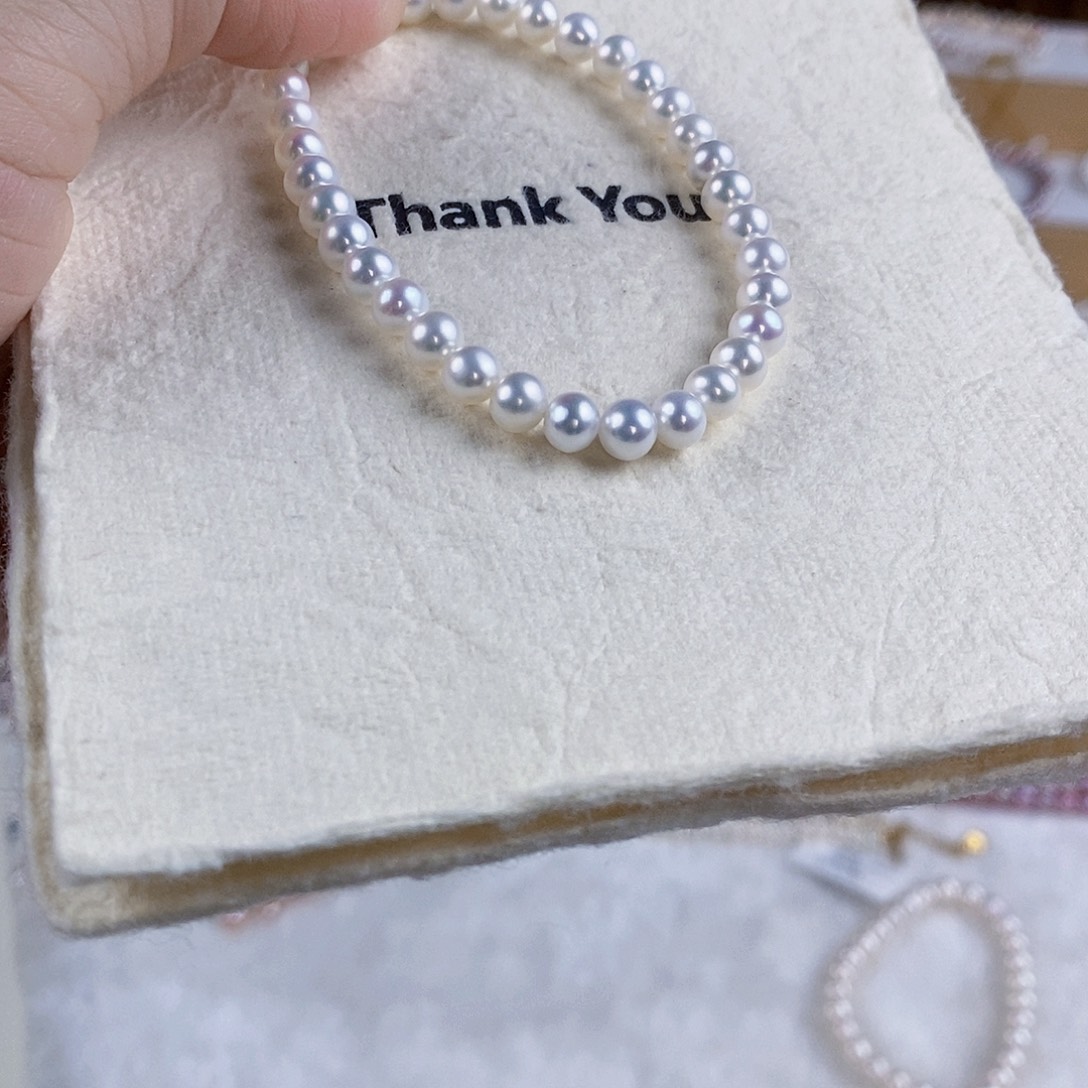 未镶嵌手绳淡水珍珠