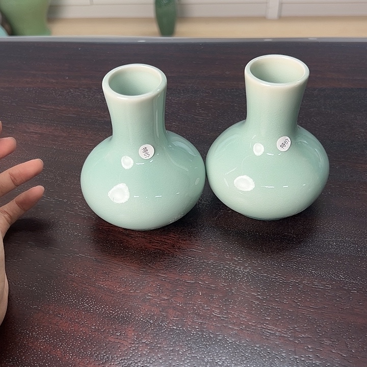 龙泉云间青瓷小米茶器