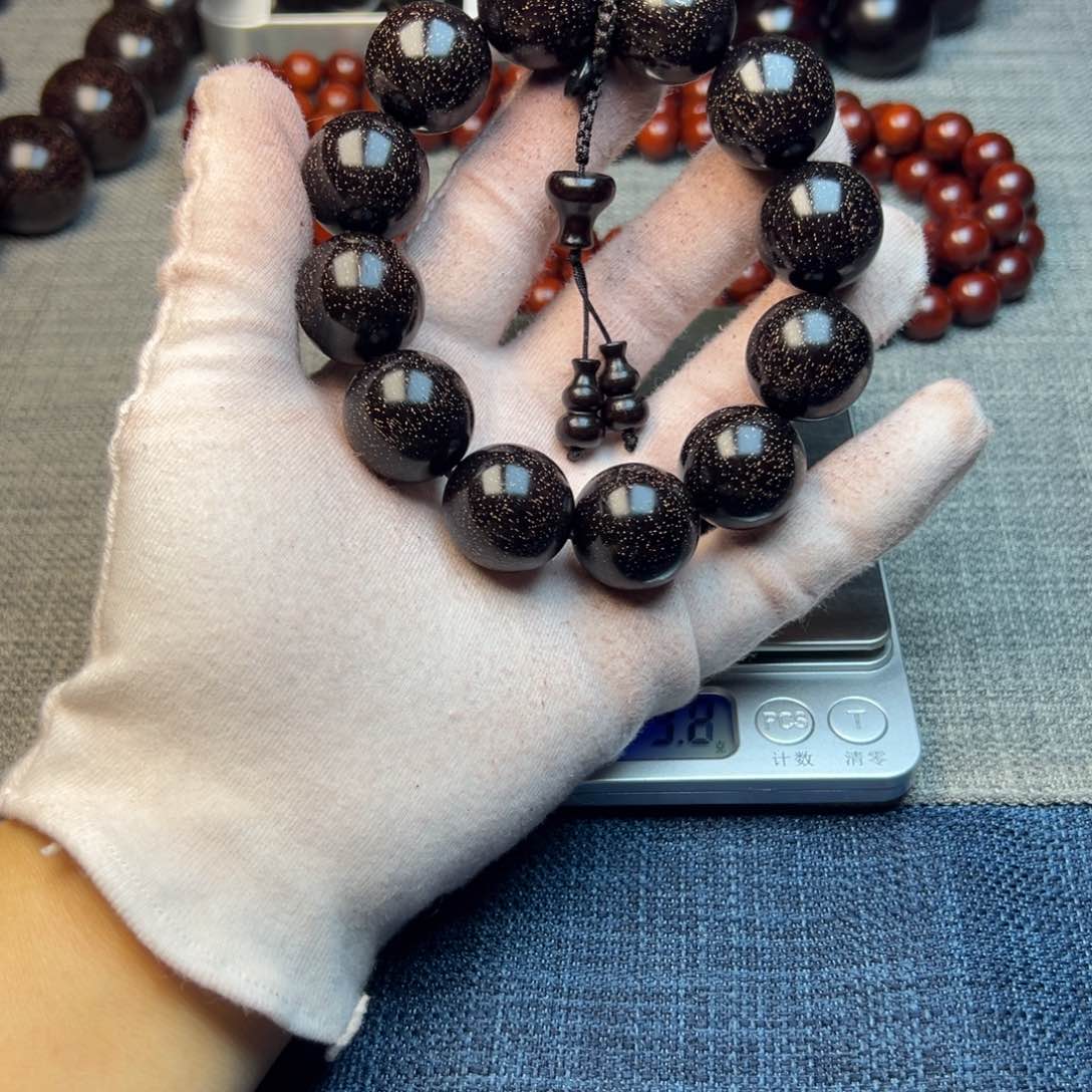 檀香紫檀（小叶紫檀）2.0×12颗