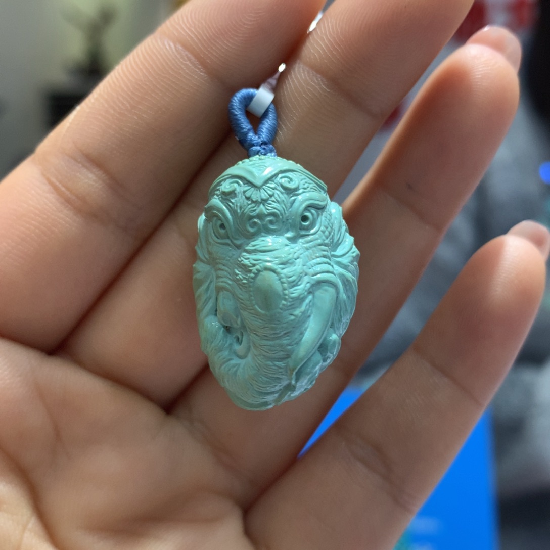 绿松石吊坠未镶嵌