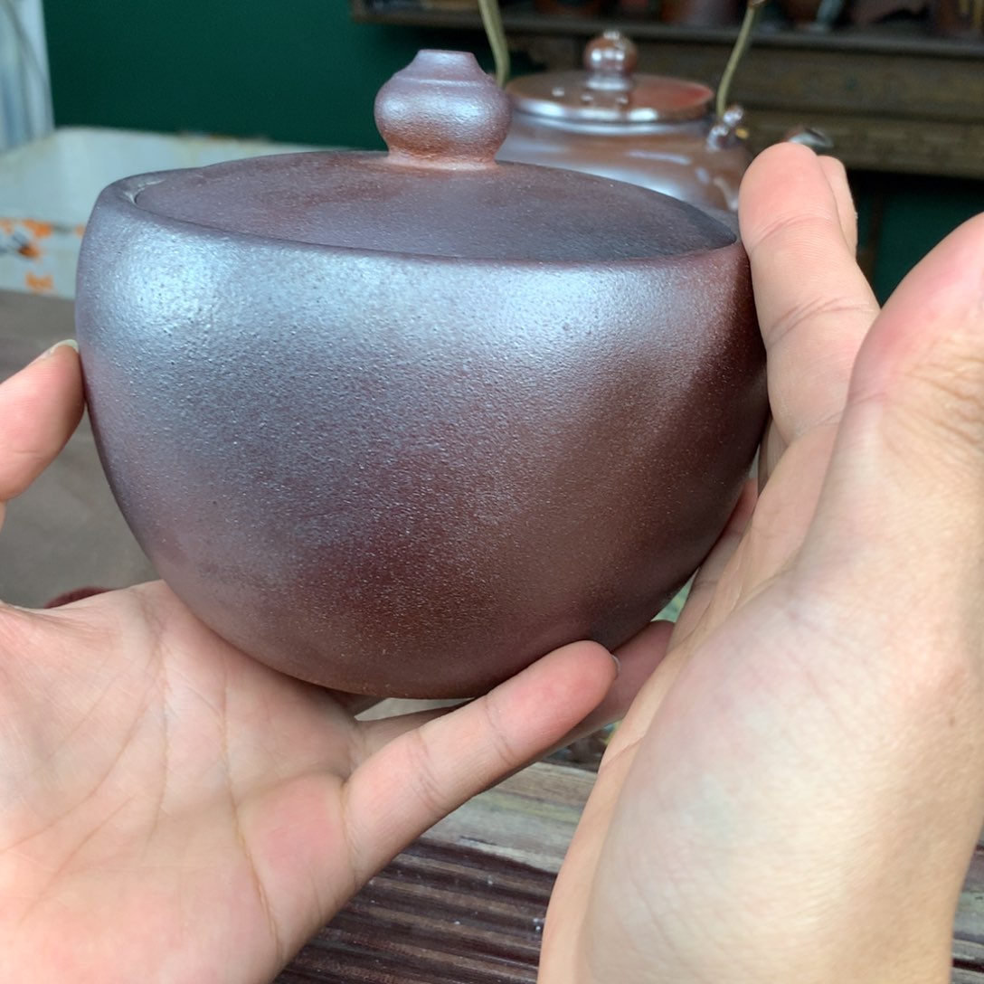 紫砂柴烧纯自然柴烧