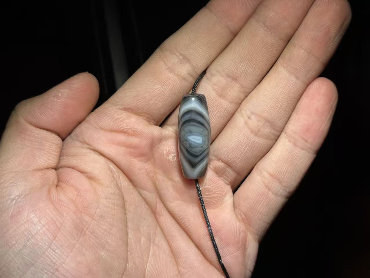 30号 蚕丝玛瑙 男女同款脖挂 