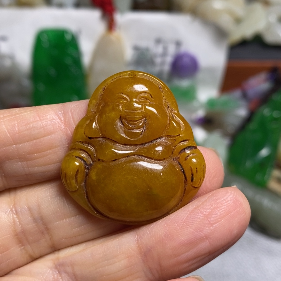 和田玉（糖玉）未镶嵌颈饰