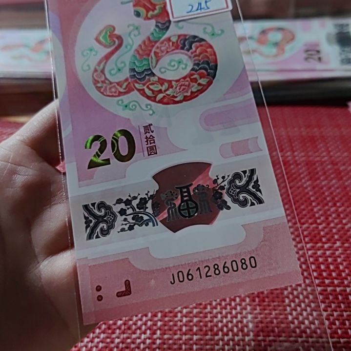 塑料小蛇钞朦胧王61286080单张