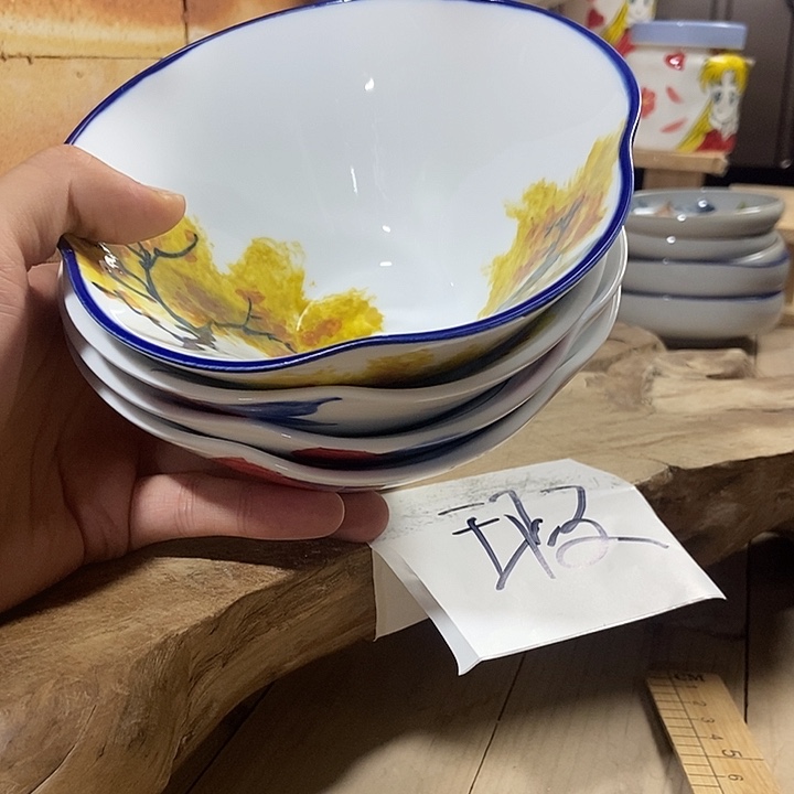 暇疵景德镇手绘高温釉下彩