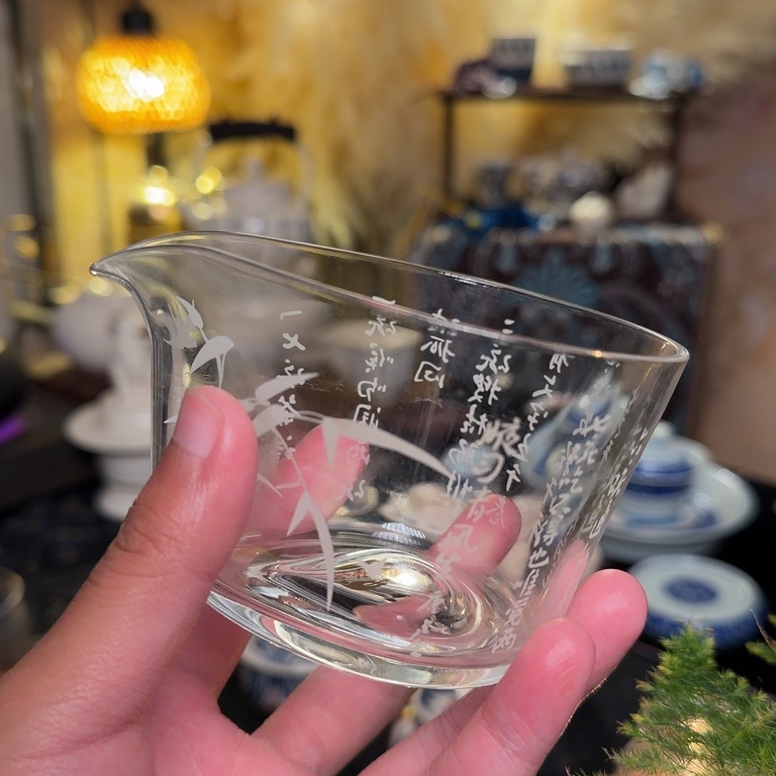 高硼硅玻璃公道杯
