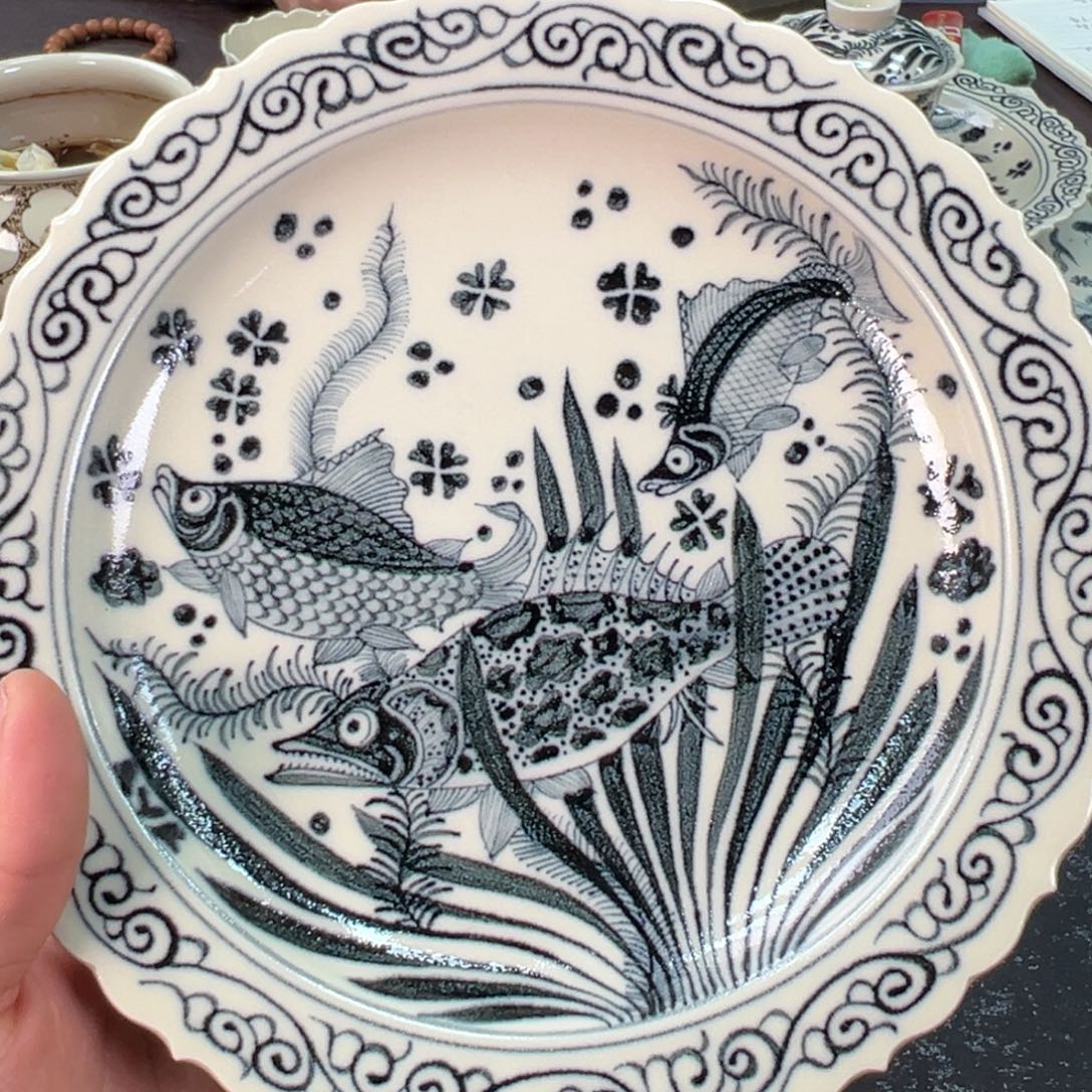 陶景德镇手工手绘陶瓷