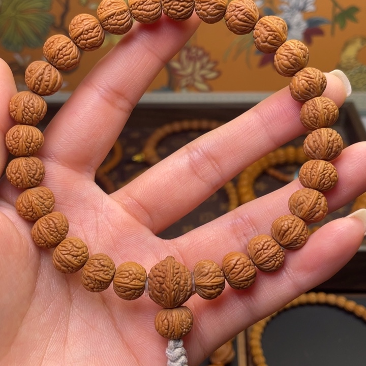 手串桃核龙纹涛哥