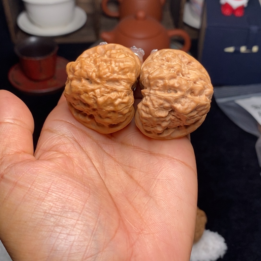 文玩核桃吊坠蛙蛙41