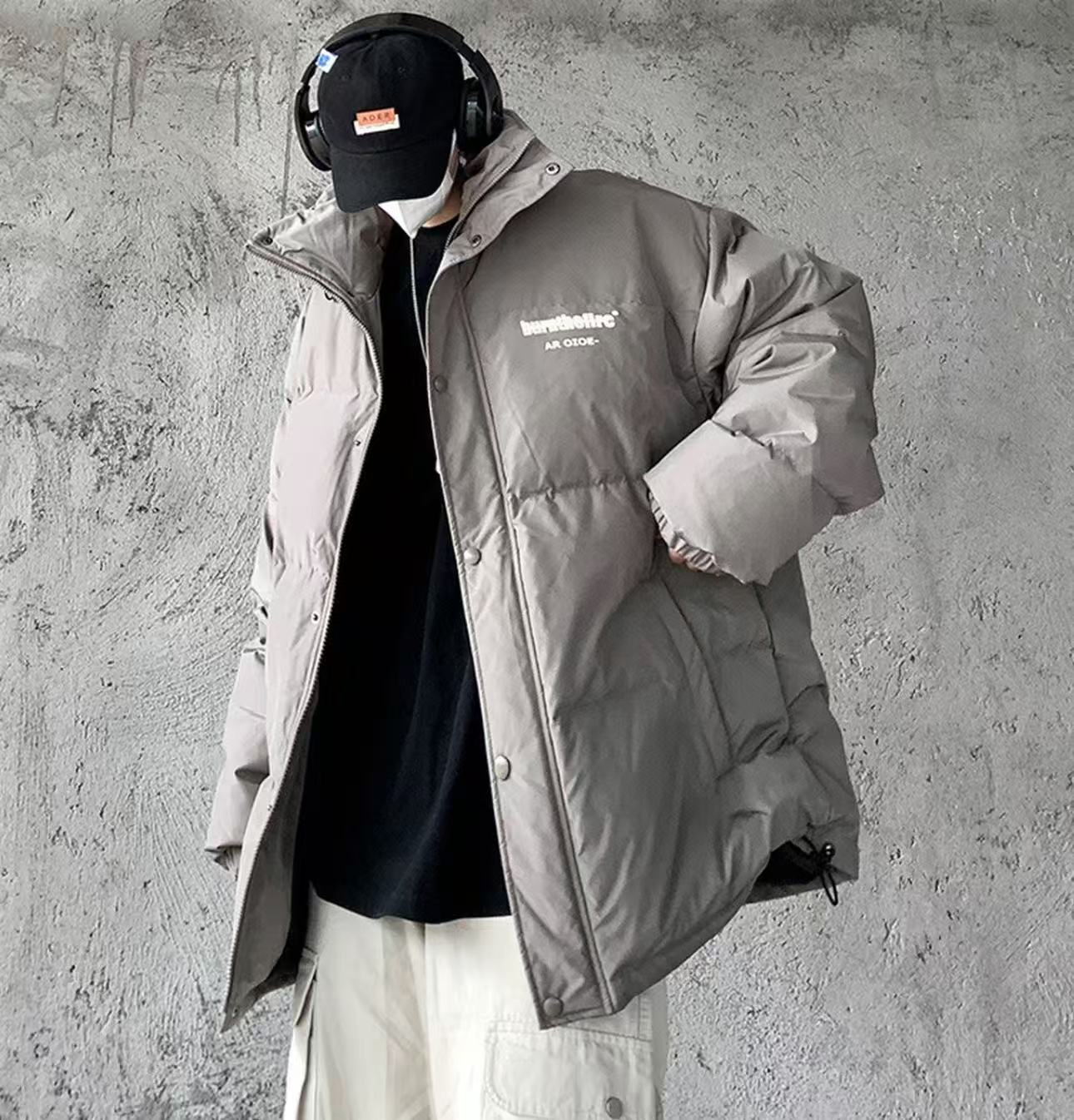 5291秋冬季潮流棉服2025