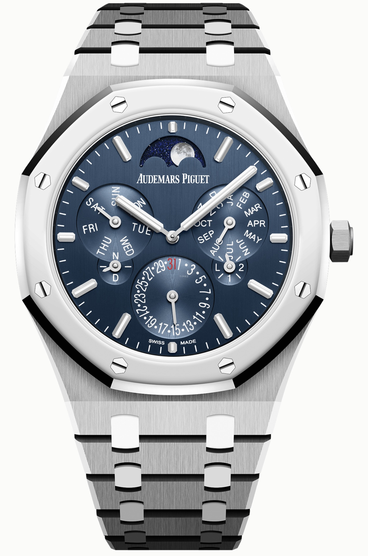 未使用 Audemars Piguet/爱彼 杭邸·26586IP 钛金属 20年全套