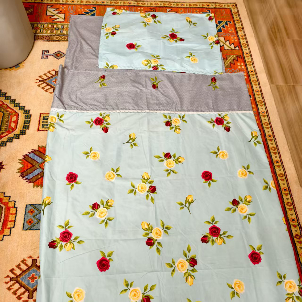 艾特来斯冬被三件套印花被套，床单套，不掉色全国包邮