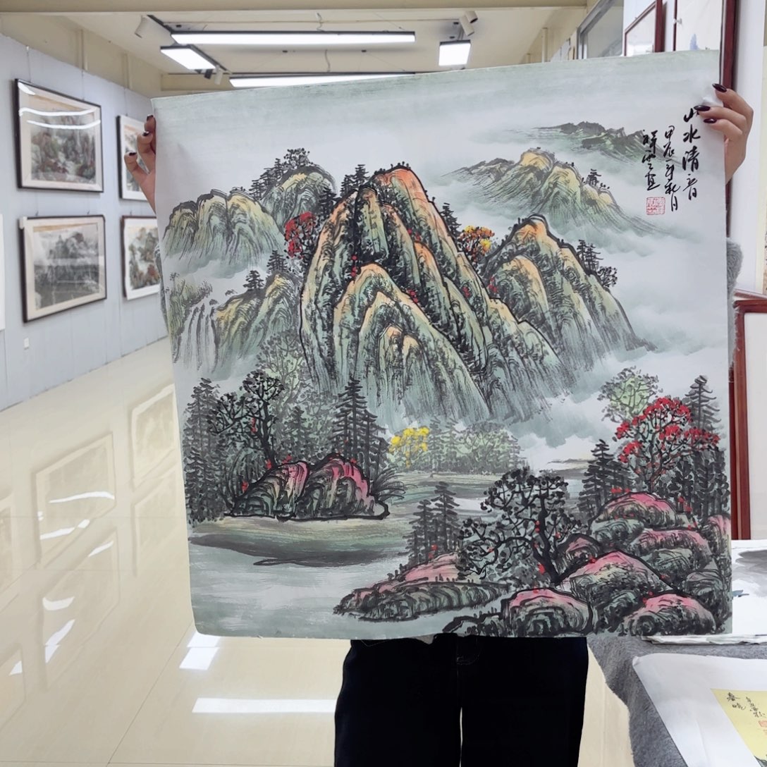 国画国画作品集一个
