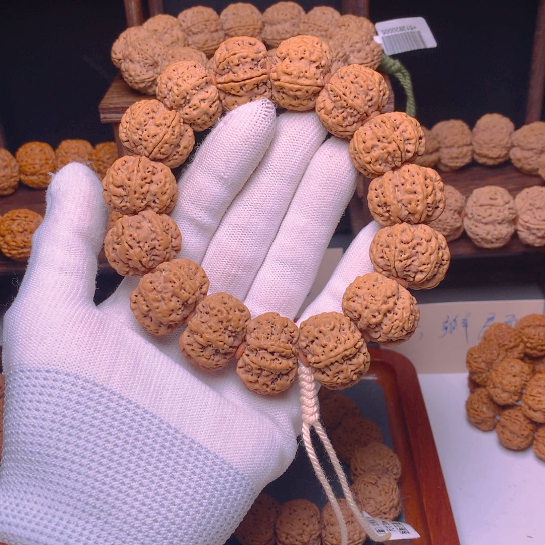 金刚菩提手串金刚菩提七瓣雪花扇面高山雪籽