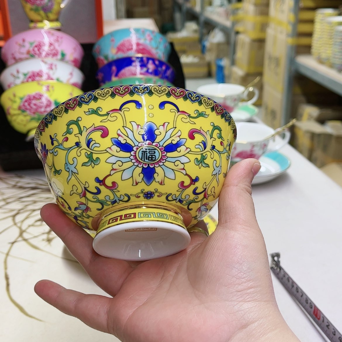 【闪购商品】珐琅5英寸4黄。。。。。。