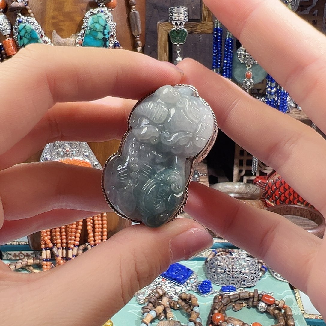 925银锦象原创设计款式戒指