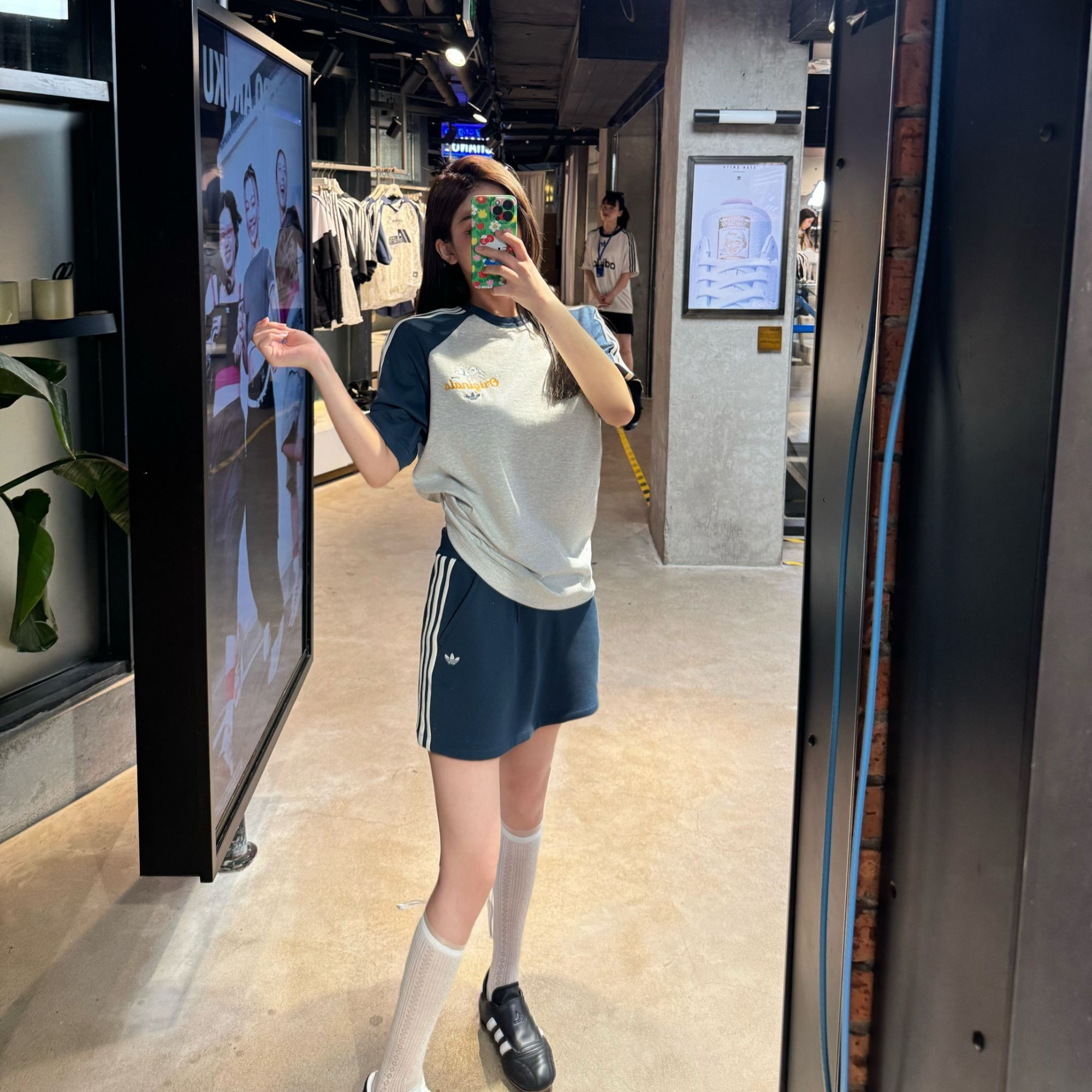 adidas/阿迪达斯 迪士尼联名款情侣纯棉运动短袖T恤KG6685