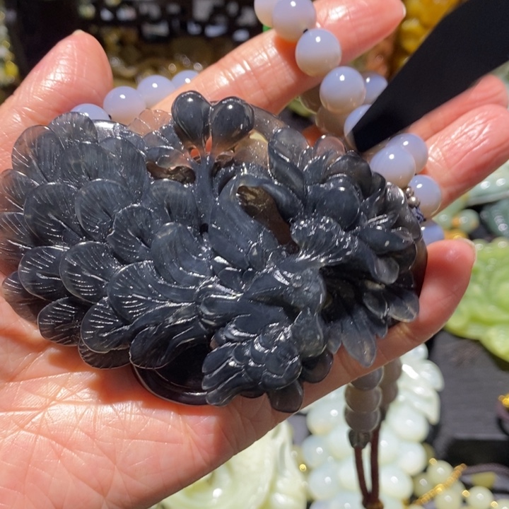 岫玉岫玉吊坠未镶嵌