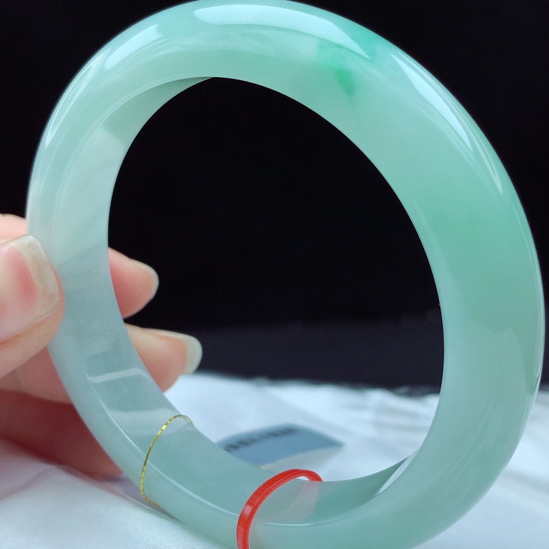 未镶嵌手镯翡翠56圈375