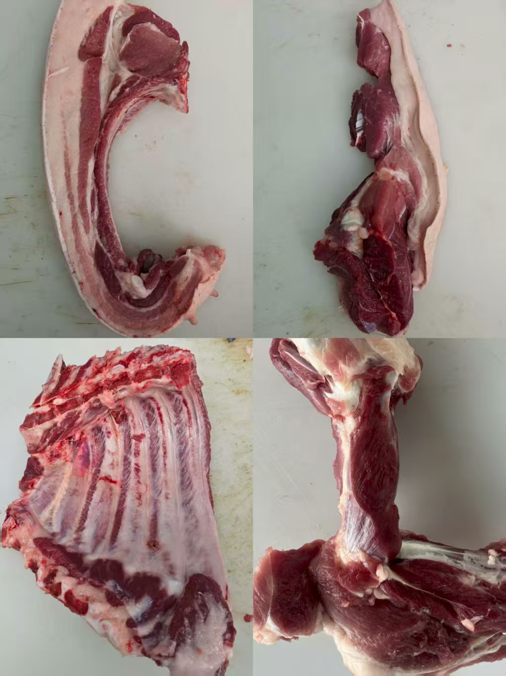 【猪肉组合】大别山新鲜黑毛土猪肉 急冻锁鲜 现宰现称