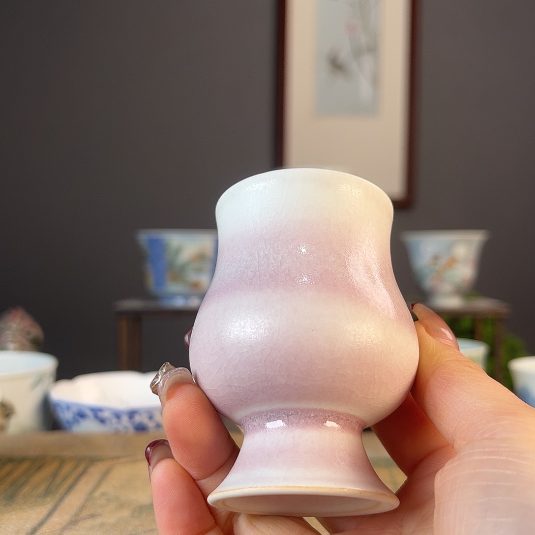 杯景德镇陶瓷茶杯多人