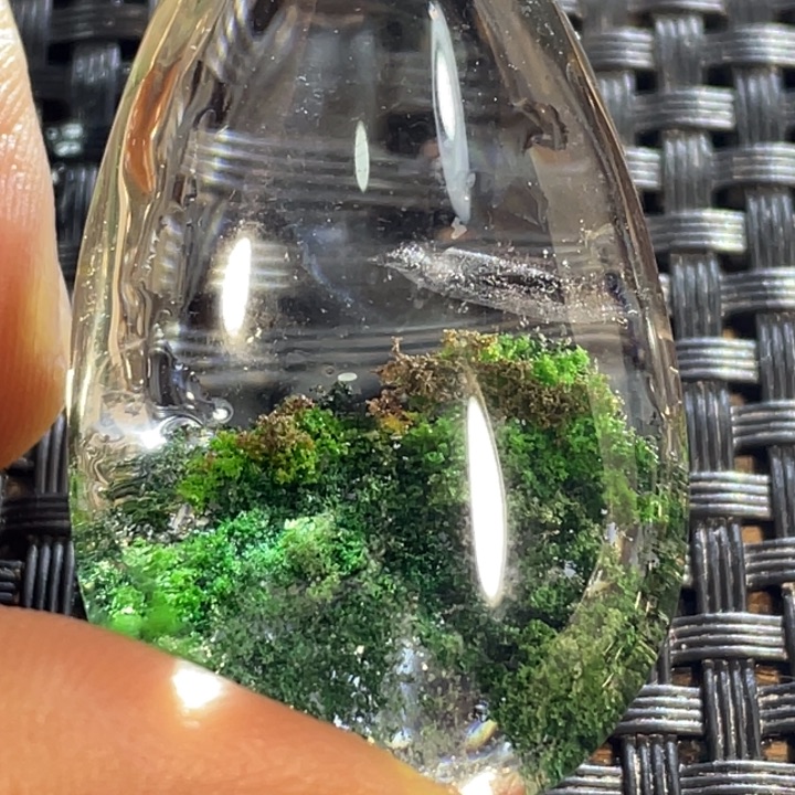 水晶吊坠(不含链)未镶嵌大*肉