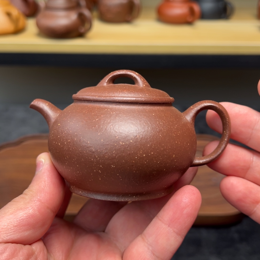 紫砂茶壶130cc天青汉瓦