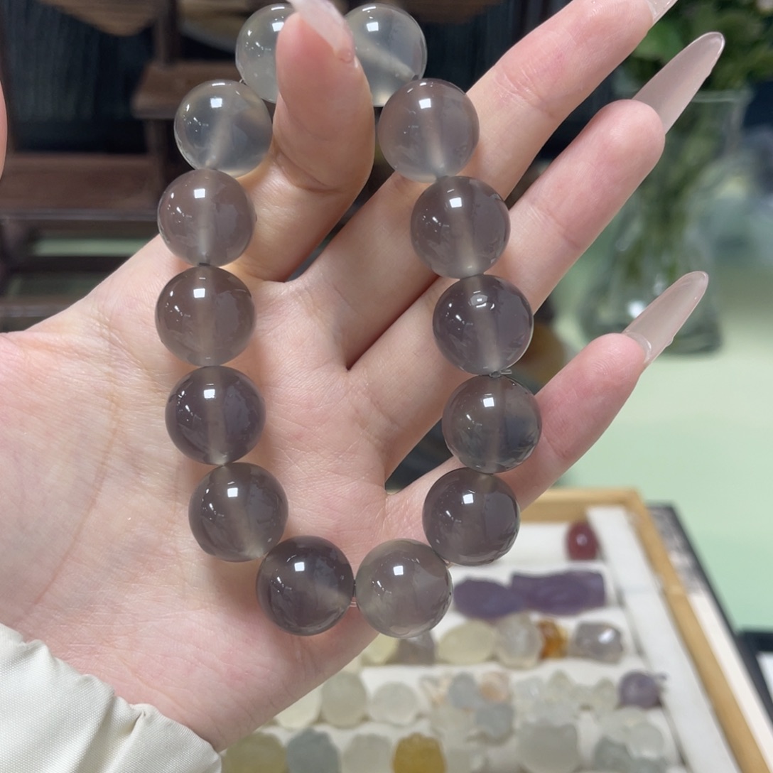 玛瑙/玉髓合金手串