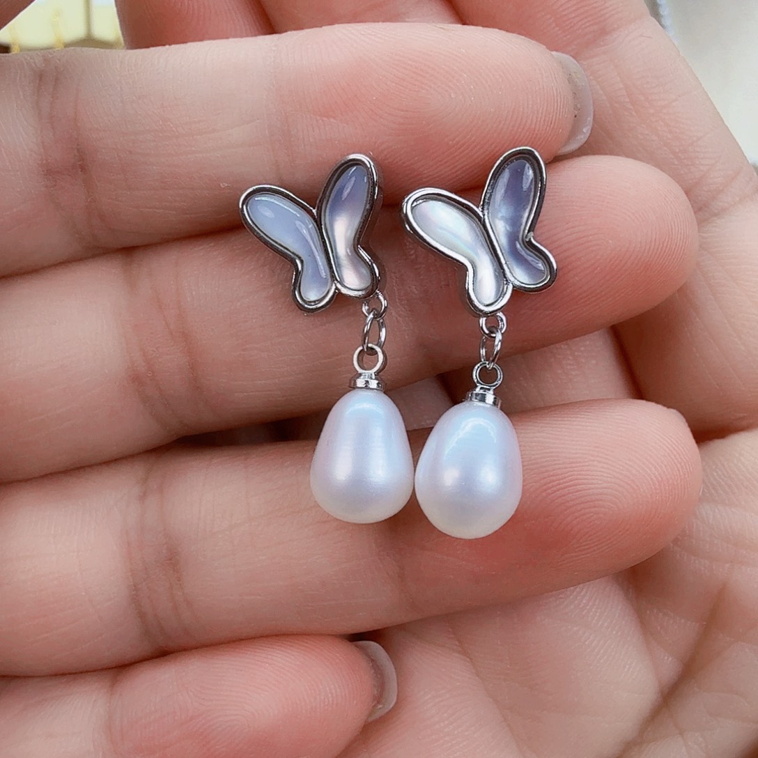 耳饰淡水珍珠未镶嵌