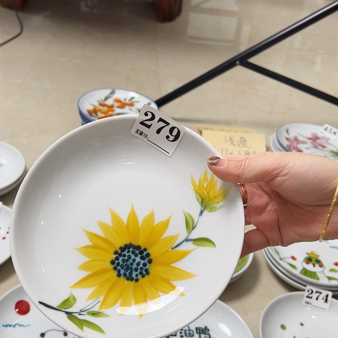 瓷片景德镇陶瓷手工手绘制作