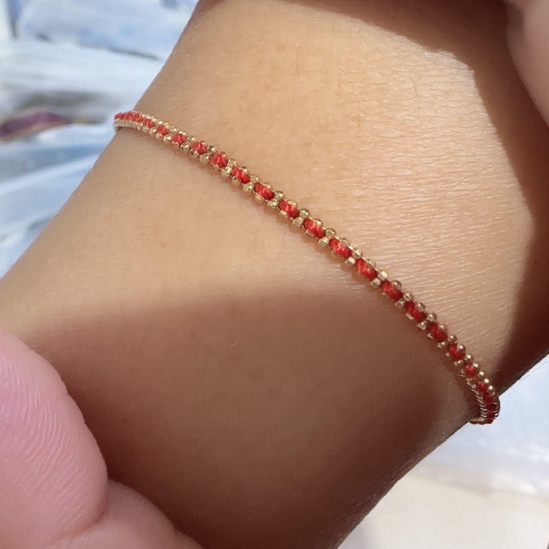 18K金手链多样性发货