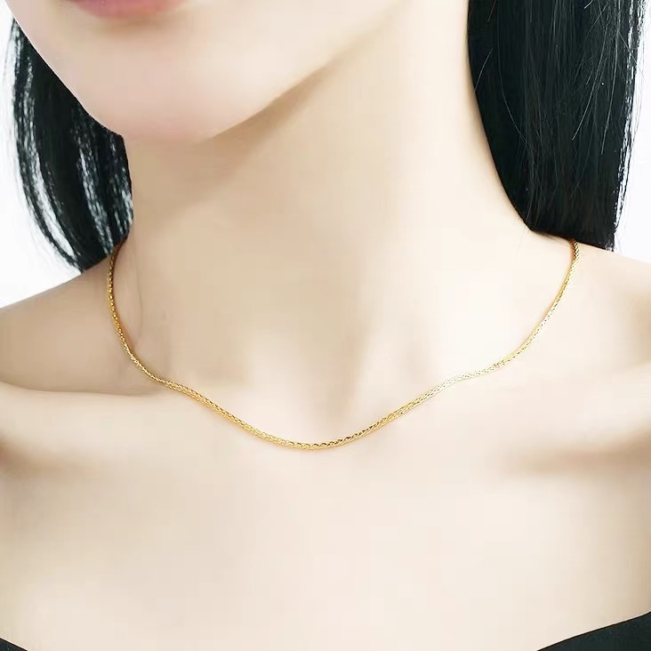 【老总专属】足金999黄金肖邦调节链