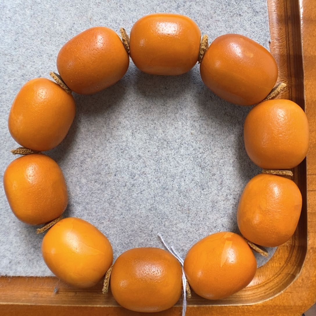 蜜蜡手串未镶嵌蜜蜡手串