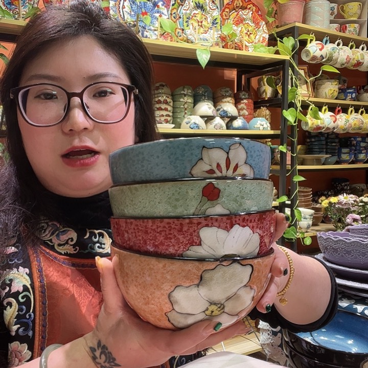 瓷片4个面碗福利价格