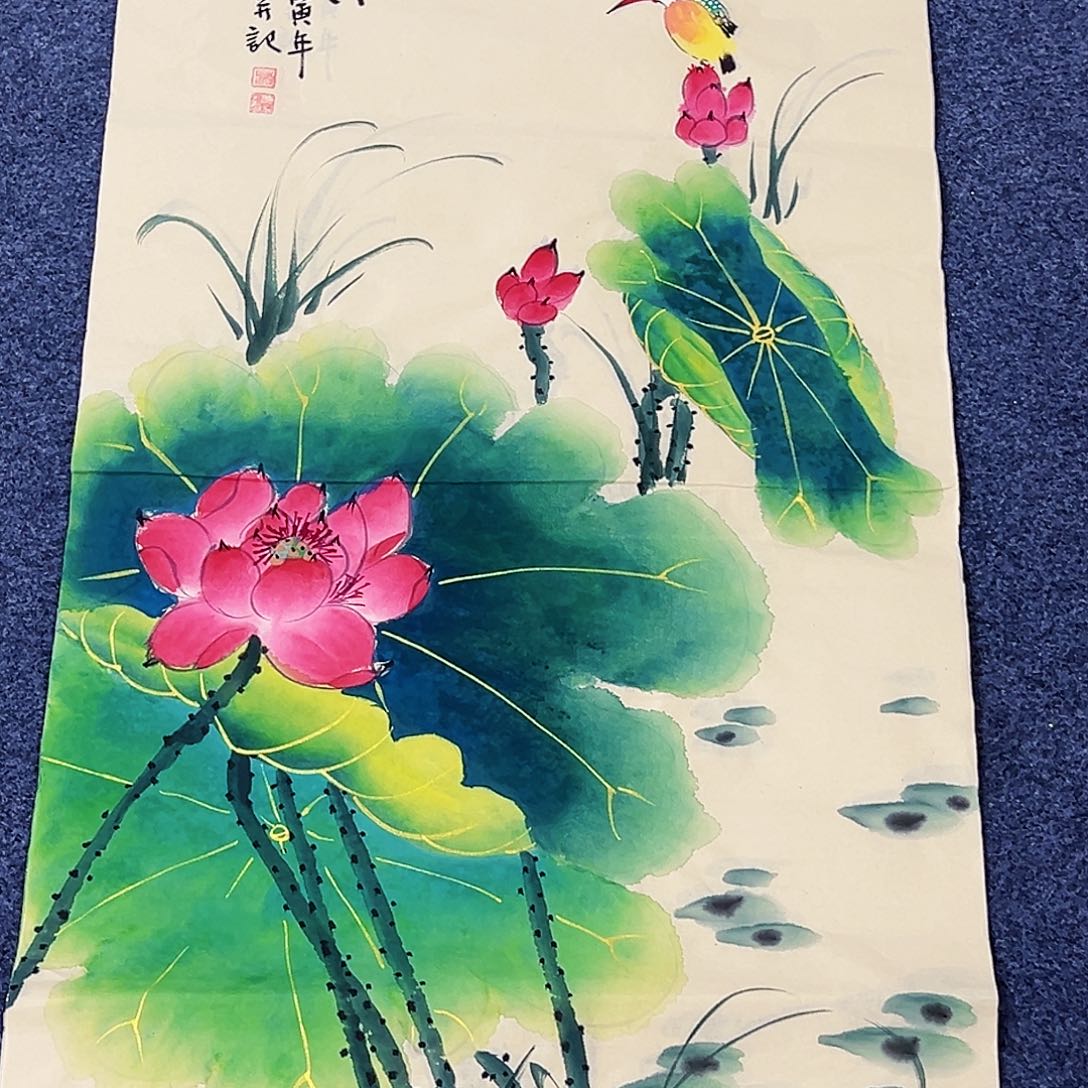 国画事事顺心如意万事如意万事