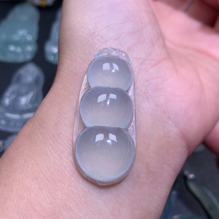 翡翠未镶嵌颈饰缅甸翡翠A货