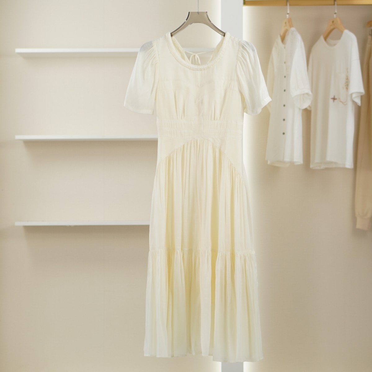 麦迪尚品【品牌单】5041705气质修身夏季连衣裙新款专柜正品 B4组